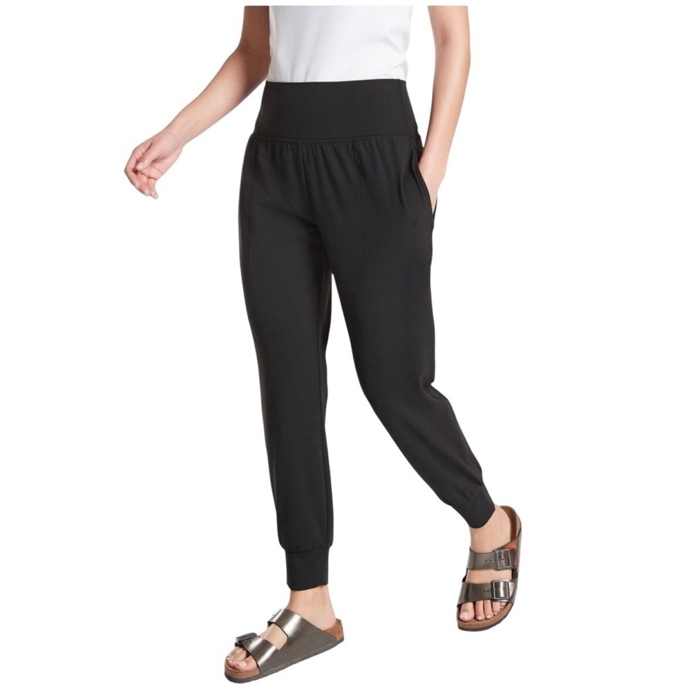 Athleta Cruise Jogger In Powervita Size L Black